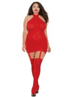 Dreamgirl Plus Size Queen Red Garter Dress Size 18-24
