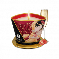 Shunga Massage Candle Sparkling Strawberry Wine