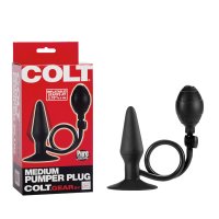 COLT Medium Pumper Anal Butt Plug - Black