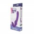 RECHARGEABLE SILICONE STRAPLESS STRAP ON VIBRATING DILDO