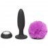 Happy Rabbit Rechargeable Vibrating Bunny Tail Anal Butt Plug (S-L)